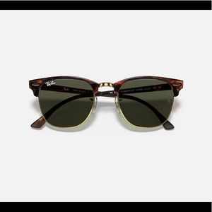 RAY-BAN tortoise clubmaster sunglasses